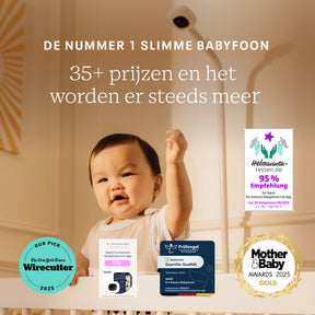 Nanit Pro camera babyfoon met app en Flex Stand